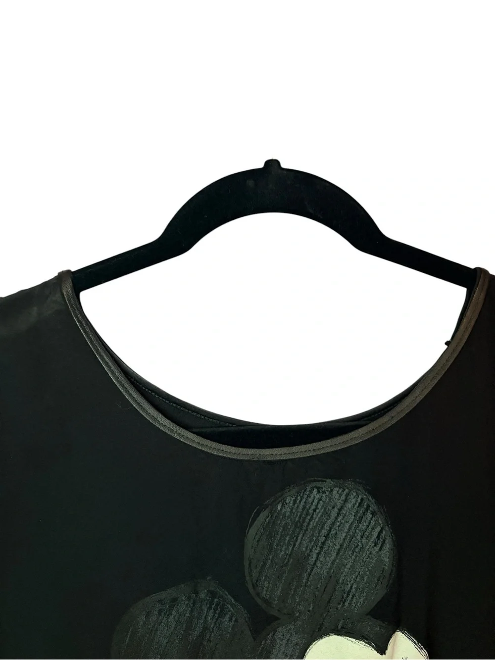 Zara Black & Cream Disney Collaboration Label Tee - Picture 4 of 7
